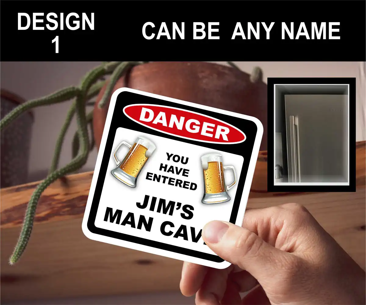 Man Cave Gift Set CAN BE ANY NAME #4