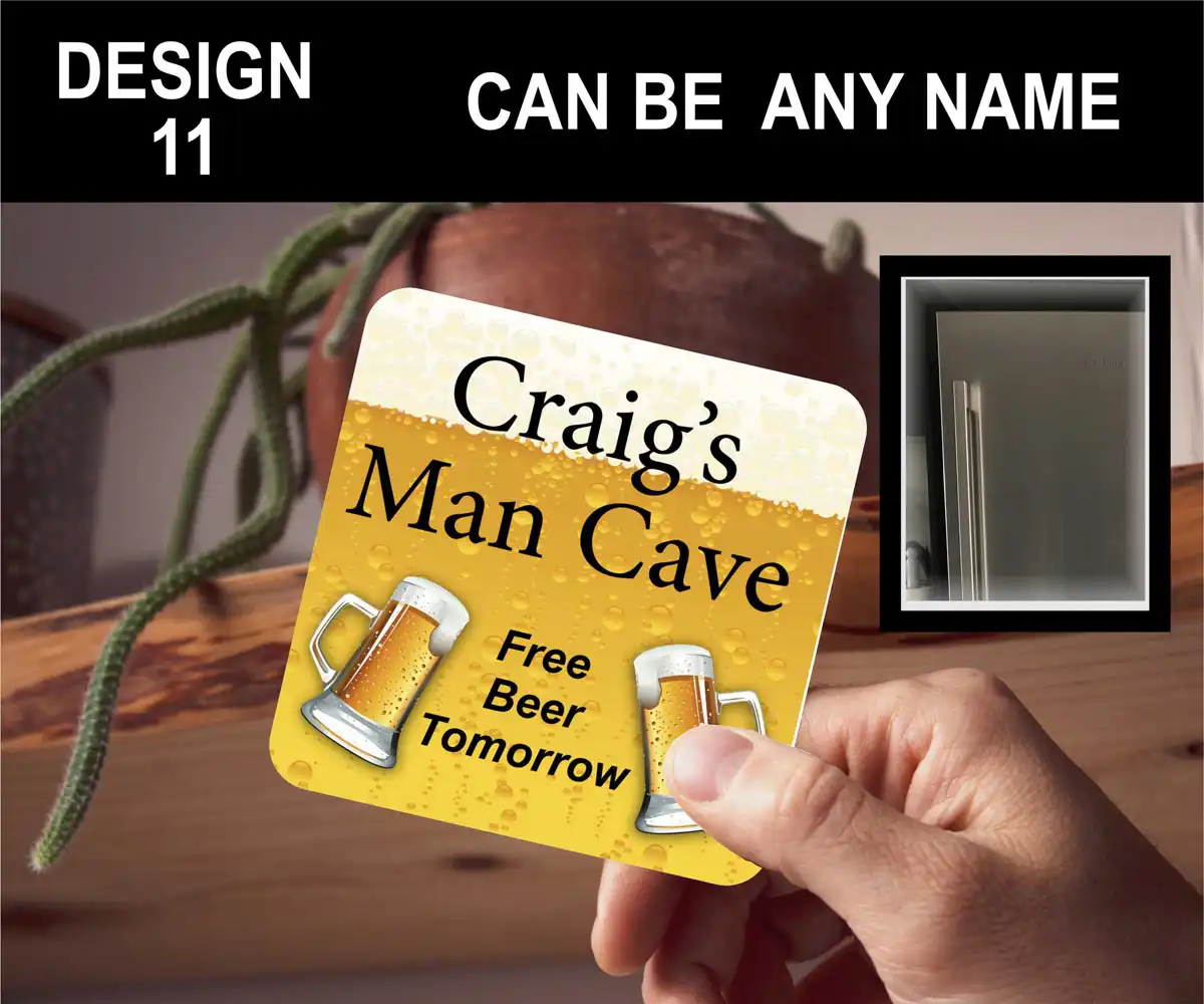 Man Cave Gift Set CAN BE ANY NAME #14