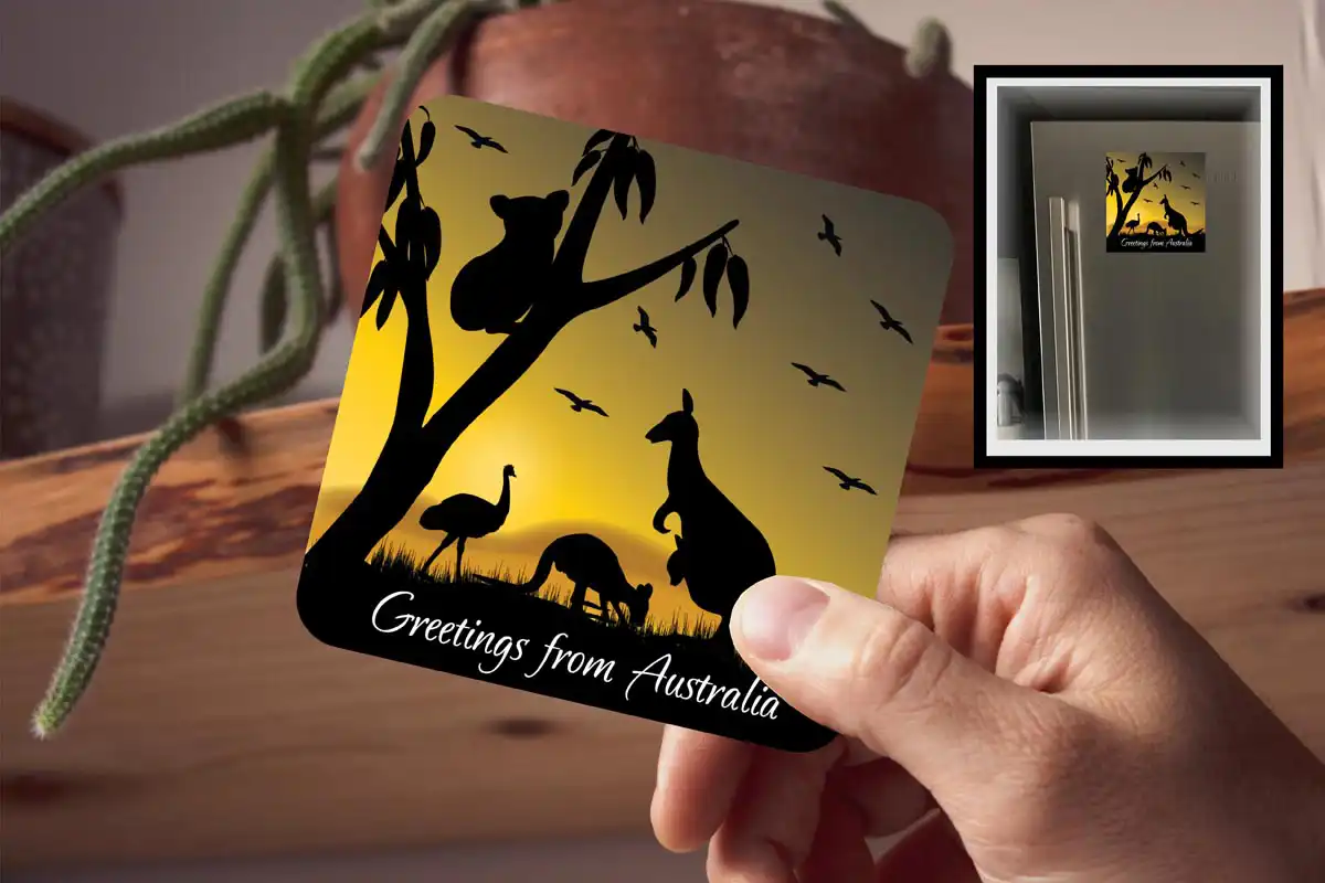 Drink Coaster - Greetings From Australia Souvenirs 3