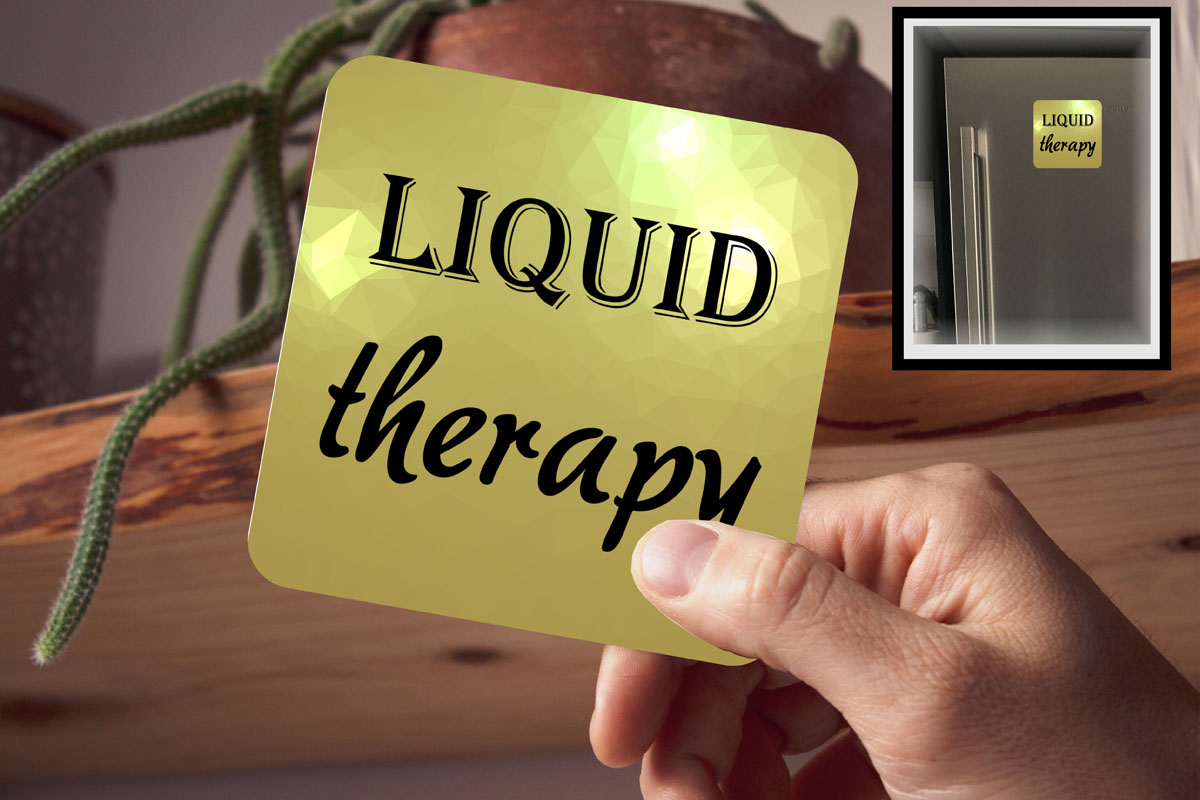 Drink Coaster Magnetic - Liquid Therapy