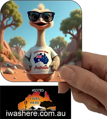 Coaster - Emu Greetings From Australia 2