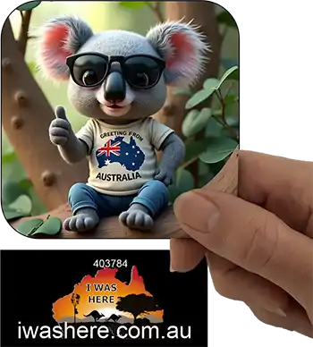 Coaster - Koala Greetings From Australia 1