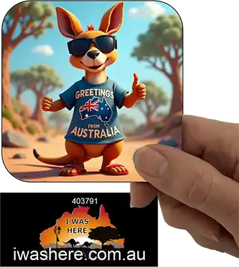 Coaster - Kangaroo Greetings From Australia 3