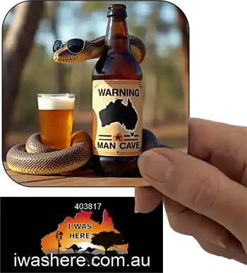 Coaster - Snake Beer Man Cave 2