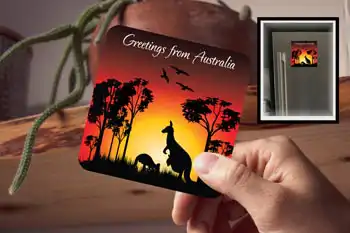 Drink Coaster - Greetings From Australia Souvenirs 2