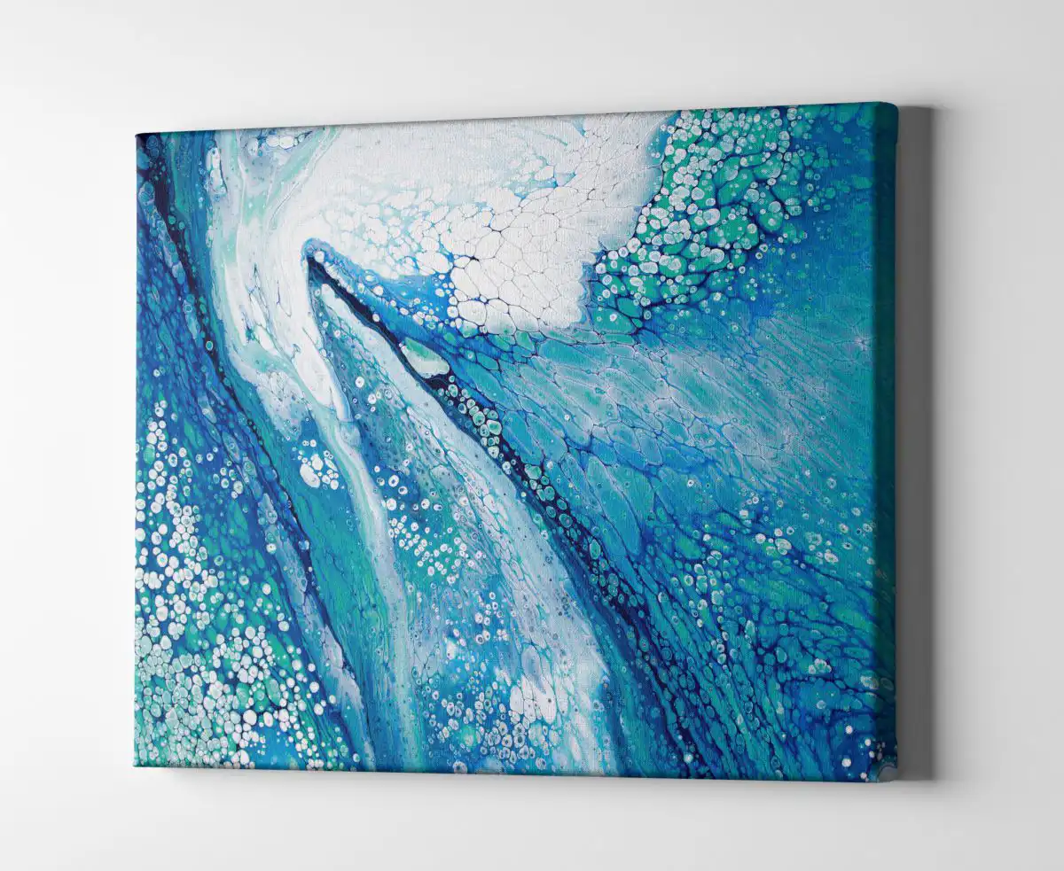 The Majestic Whale - Canvas Copy Mounted