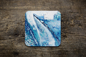 The Majestic Whale - Drink Coaster Hand Crafted