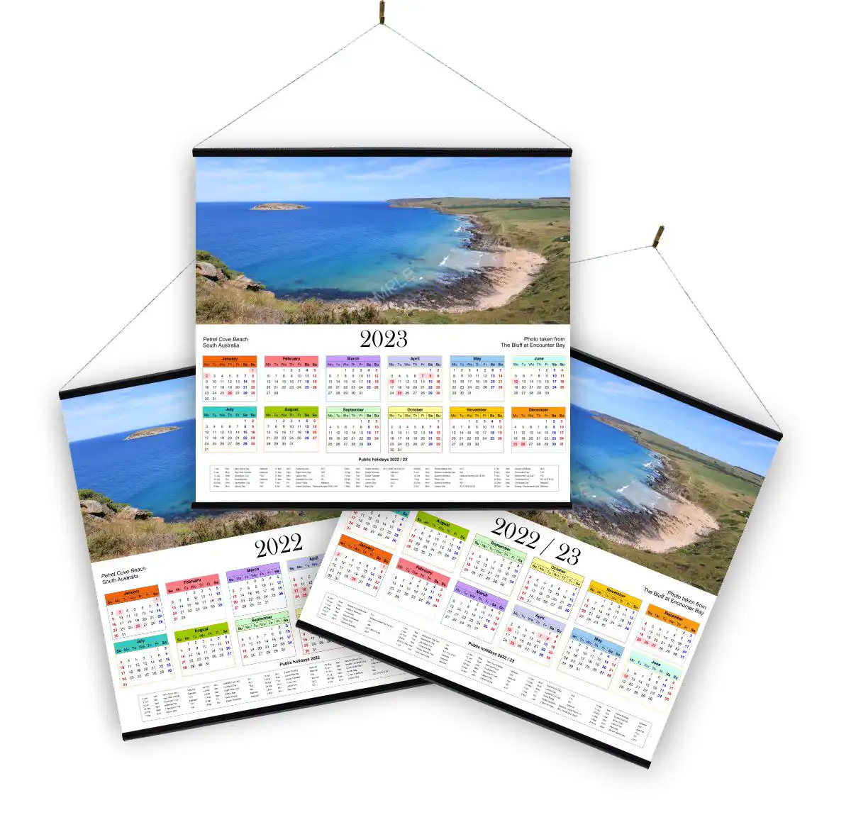 Calendar - Petrel Cove Beach - South Australia