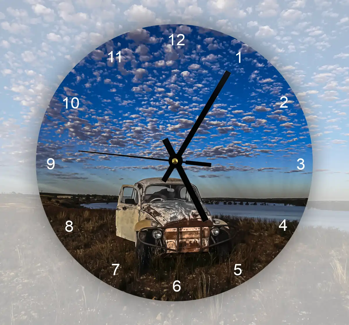 VW Photo Image Wall Clock