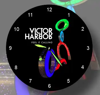 Victor Harbor Feel It Calling Clock