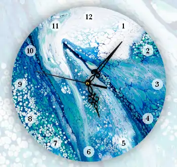 The Majestic Whale - Wall Clock